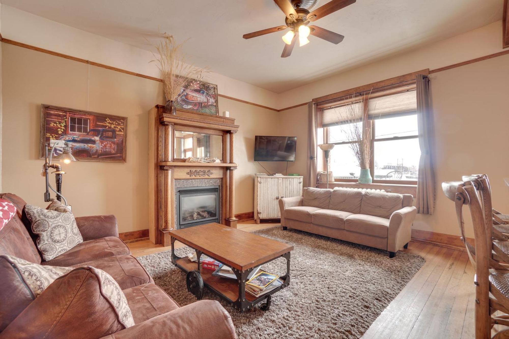 Vintage Downtown Laramie Apartment With Deck! Екстериор снимка